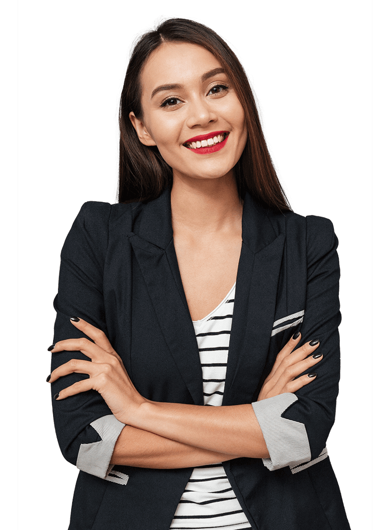 smiling young woman