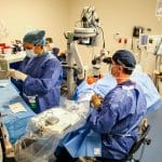 Doctor Performing Laser Cataract Surgery in Boca Raton, Palm Beach, Miami, Davie, Fort Lauderdale, Plantation